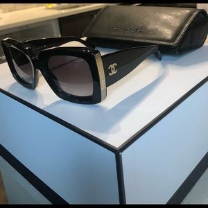 Chanel Rectangle Sunglasses